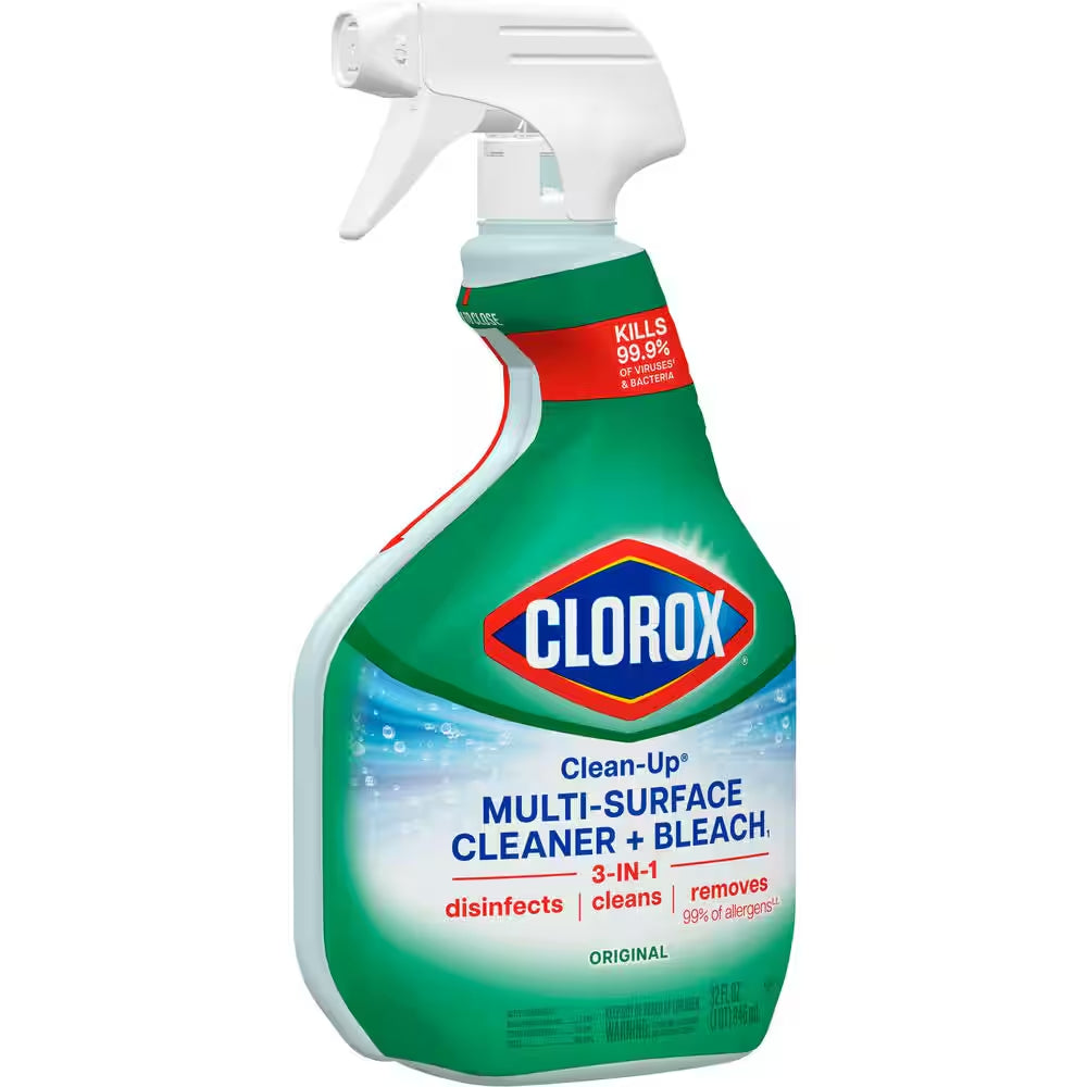 Clean-Up 32 Oz. Original Scent All-Purpose Cleaner with Bleach Spray (9-Pack)