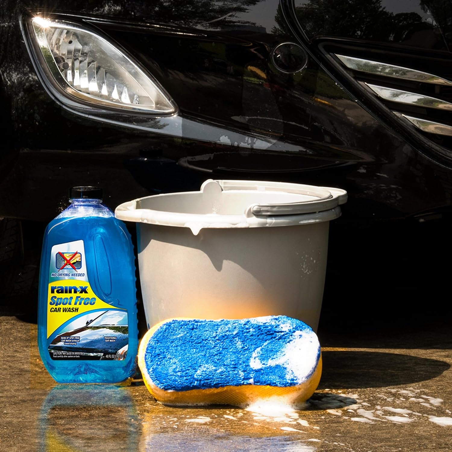 High-Foam Car Wash Soap 48oz – Deep Cleaning, Spot-Free Rinse, No Drying Needed