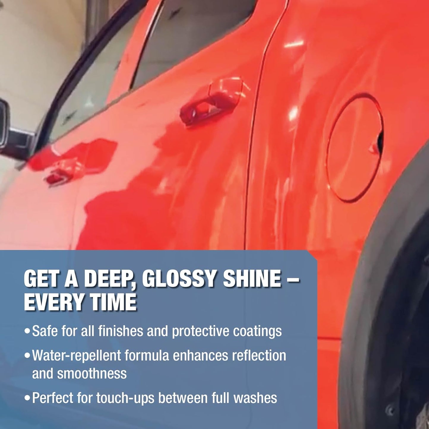 Body Gloss Liquid Spray Wax - High Gloss Professional-Grade Detail Spray Wax | Cleans & Protects Painted Surfaces, Glass, Chrome, & More | Water-Repellant Protection | 32 Oz (2 Pack)