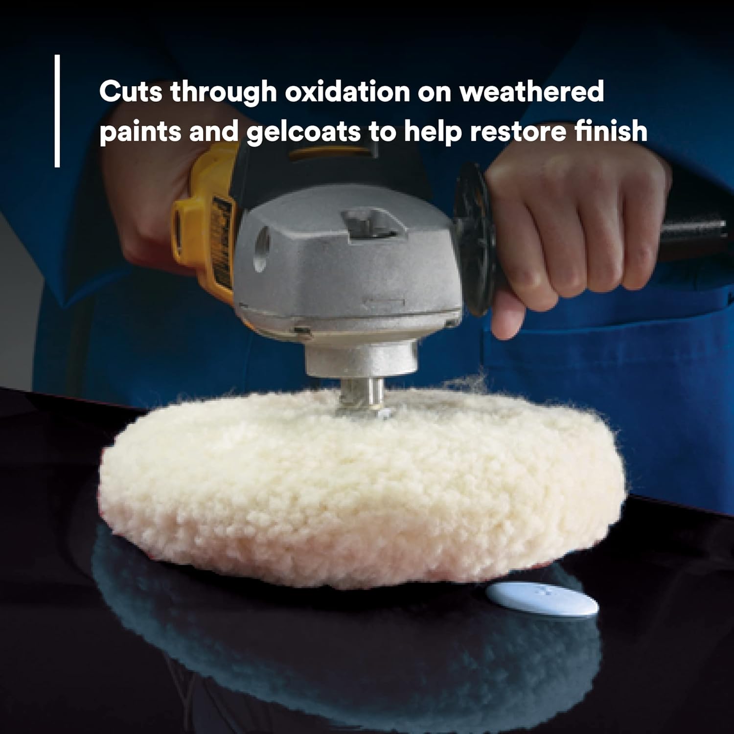 Super Duty Rubbing Compound, 05954, 1 Qt (32 Fl Oz/946 Ml), Contains No Waxes or Silicones