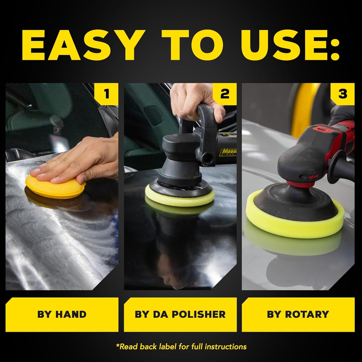 M205 Mirror Glaze Ultra Finishing Polish, Easy-To-Use Formula for Impeccable Shine, Multiple Ways to Apply Mirror Glaze, Removes Defects and Swirls for a High Gloss, 32 Oz Container