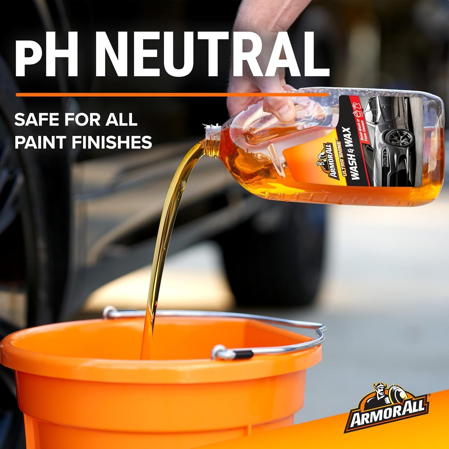 Ultra Shine Car Wash and Car Wax by , Cleaning Fluid for Cars, Trucks, Motorcycles, 64 Fl Oz Each