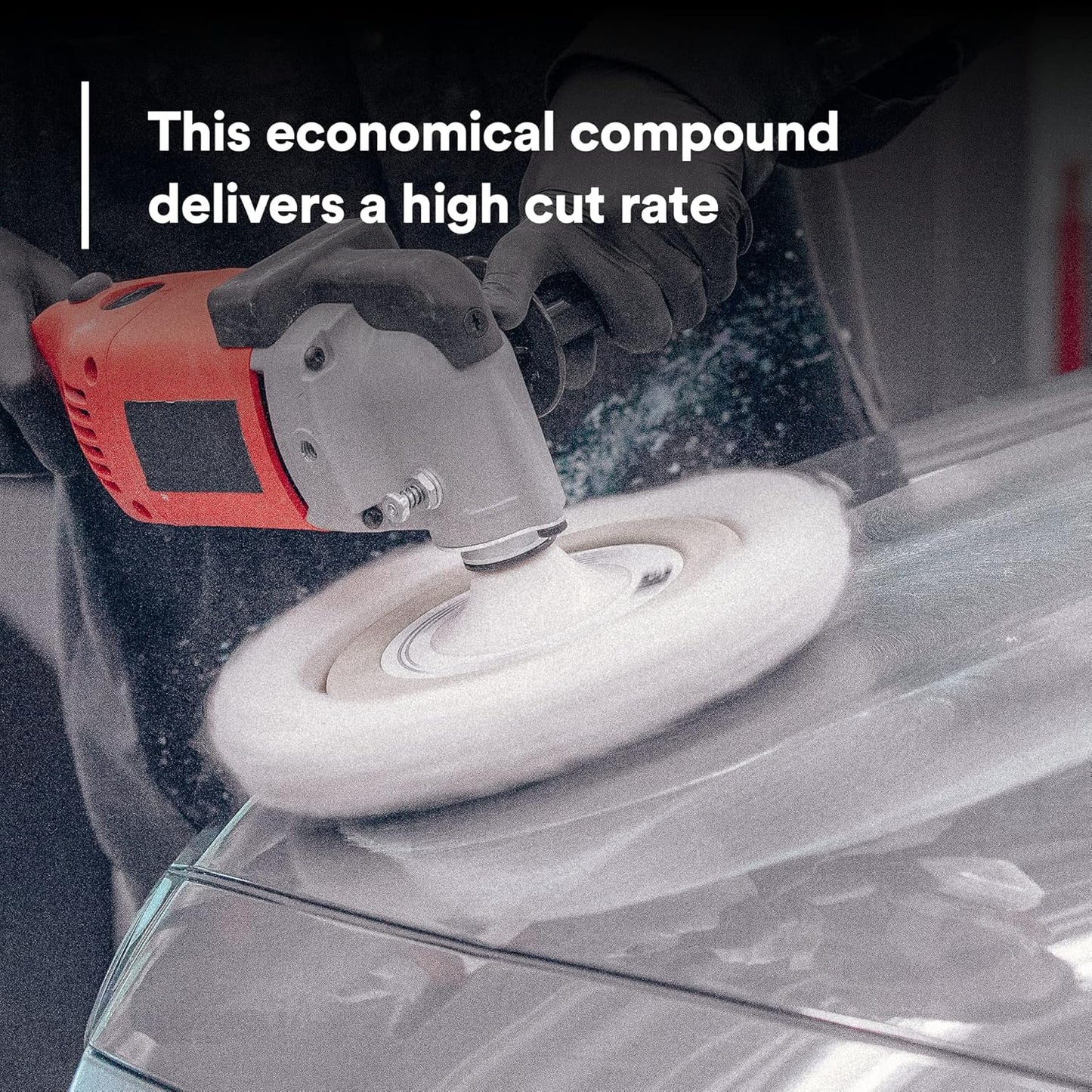 Super Duty Rubbing Compound, 05954, 1 Qt (32 Fl Oz/946 Ml), Contains No Waxes or Silicones