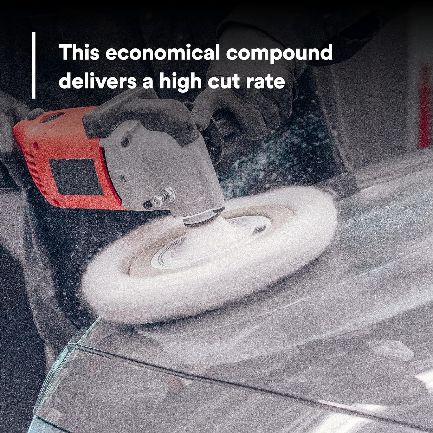 Super Duty Rubbing Compound, 05954, 1 Qt (32 Fl Oz/946 Ml), Contains No Waxes or Silicones