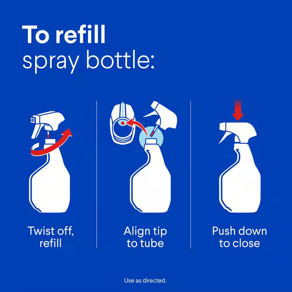 Clean-Up 32 Oz. Original Scent All-Purpose Cleaner with Bleach Spray (9-Pack)