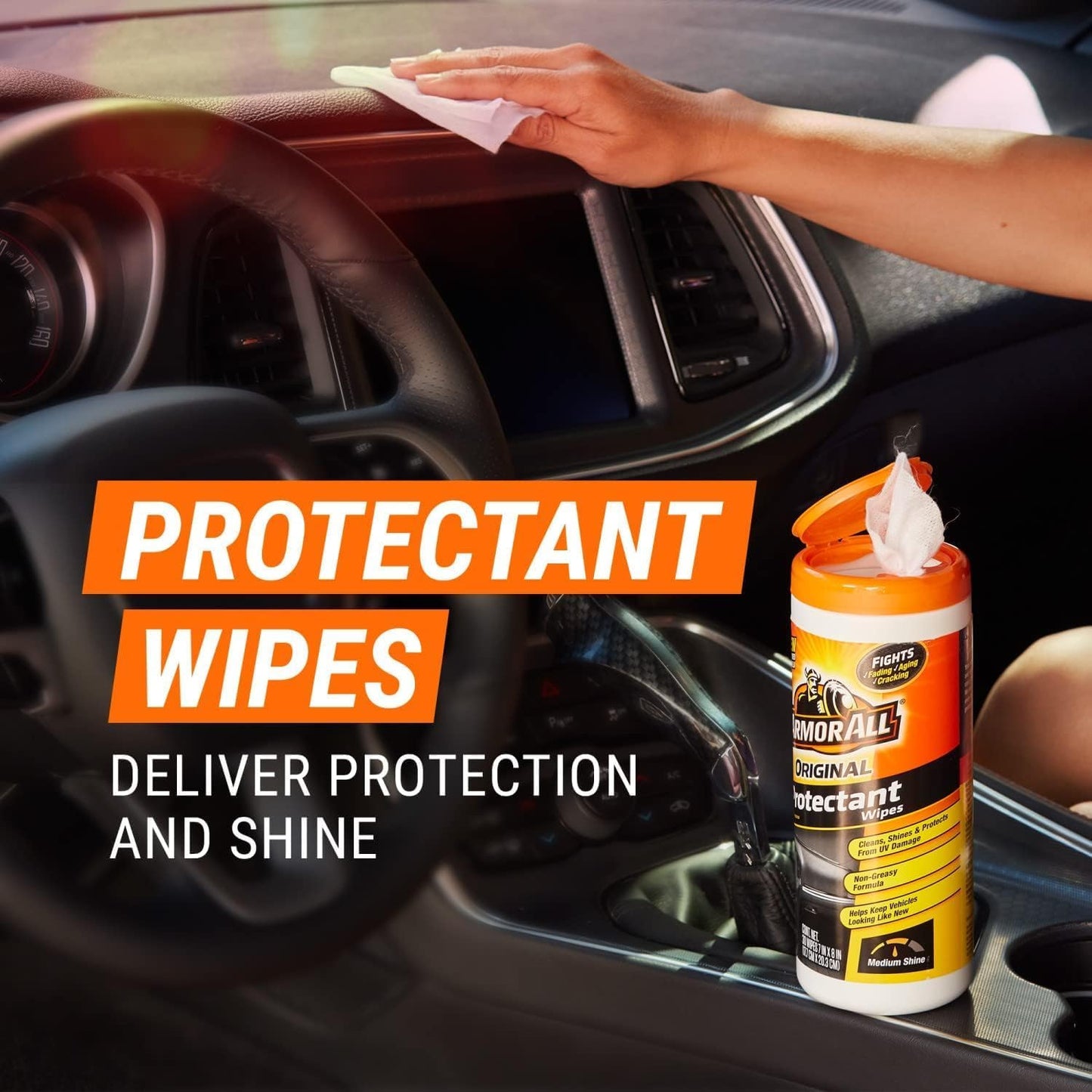 Bundle of  Car Wash Kit+  Protectant, Glass and Cleaning Wipes, Wipes for Car Interior and Car Exterior +  Extreme Car Tire Foam, Tire Cleaner Spray
