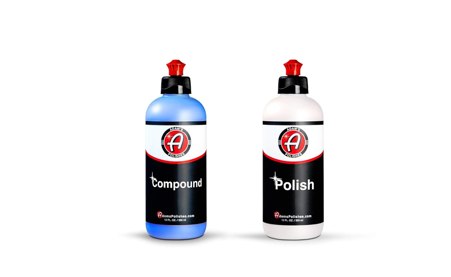Professional 2-Step Compound & Polish 12oz Combo – 100% Silicone-Free & Body Shop Safe