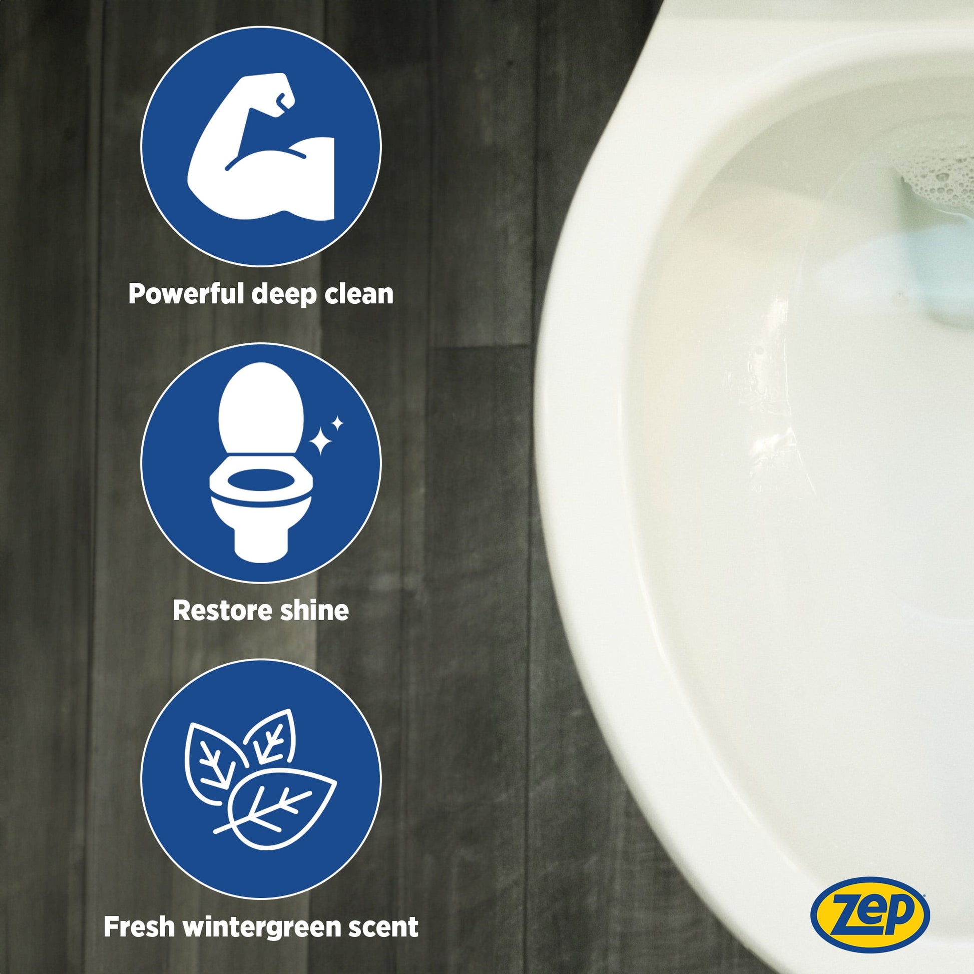 Acidic Toilet Bowl Cleaner - 1 Gallon (Case of 4) R43710 - Removes Hard Water Stains